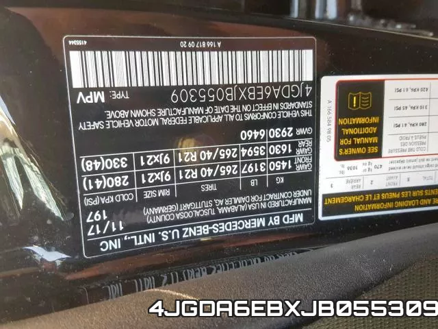 4JGDA6EBXJB055309 фото 2