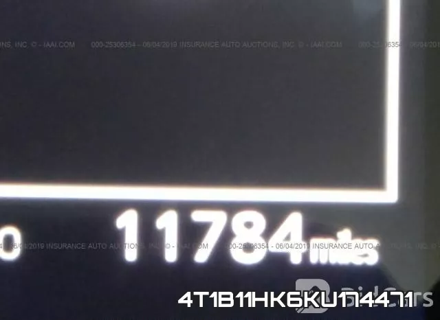 4T1B11HK6KU174471 фото 8