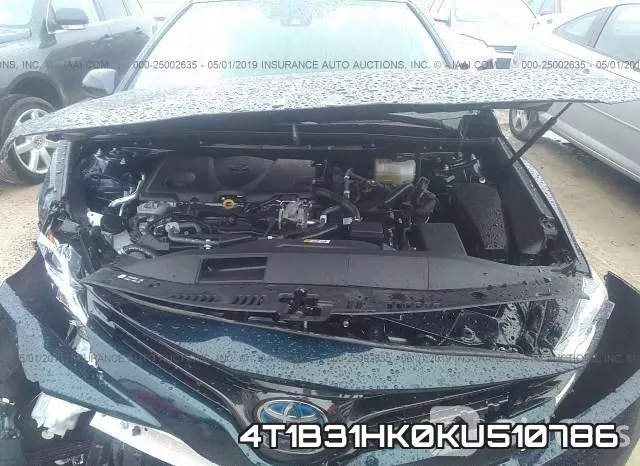4T1B31HK0KU510786 фото 2