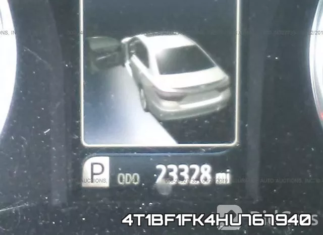 4T1BF1FK4HU767940 фото 8