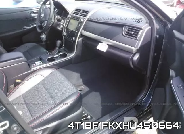 4T1BF1FKXHU450664 фото 6