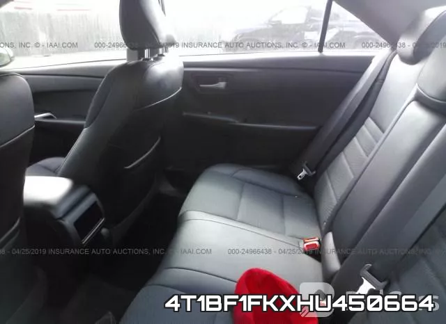 4T1BF1FKXHU450664 фото 9
