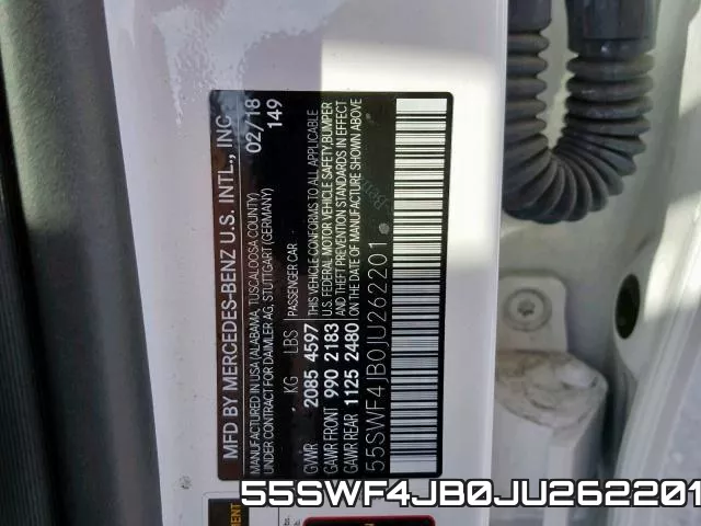 55SWF4JB0JU262201 фото 2