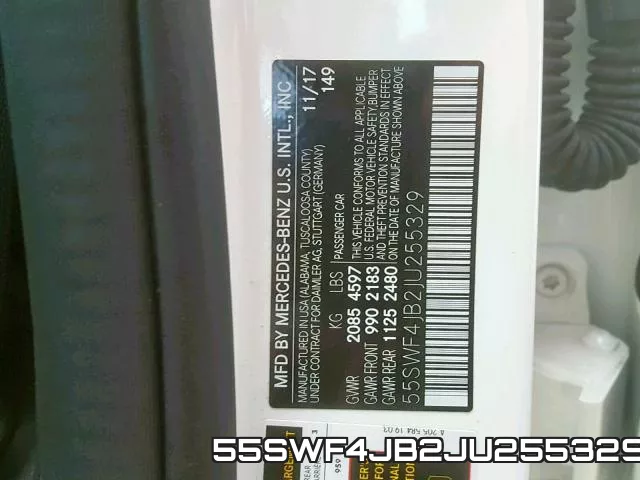 55SWF4JB2JU255329 фото 2