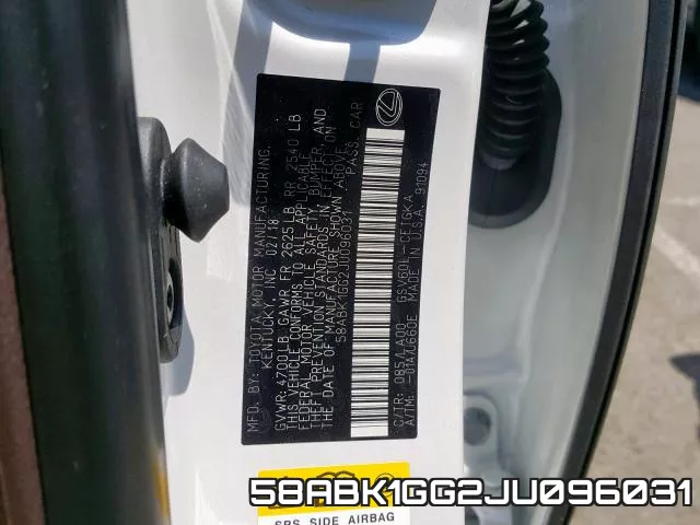 58ABK1GG2JU096031 фото 2