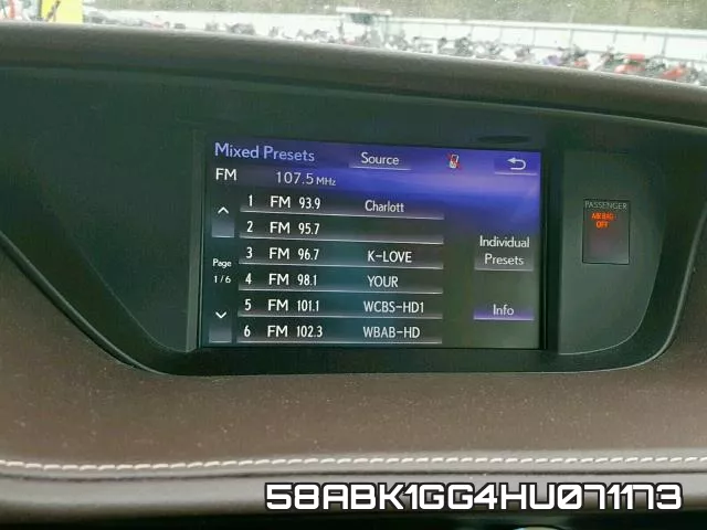 58ABK1GG4HU071173 фото 10