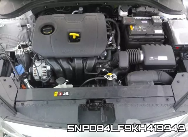 5NPD84LF9KH419343 фото 2