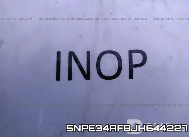 5NPE34AF8JH644227 фото 7