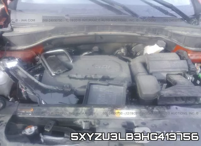 5XYZU3LB3HG413756 фото 2