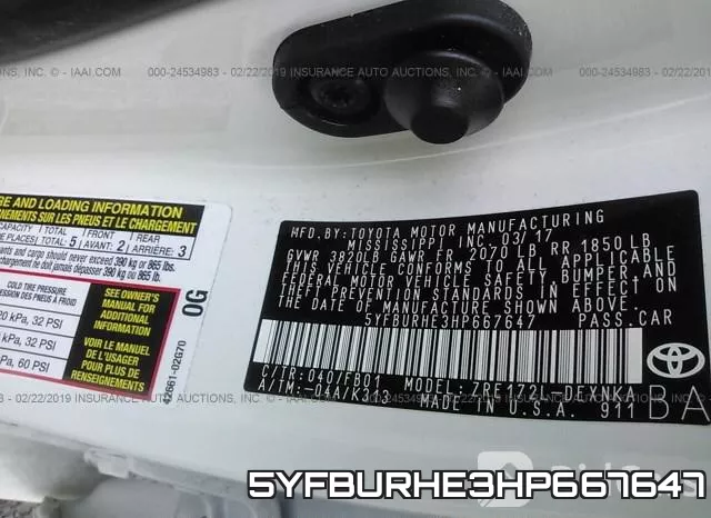 5YFBURHE3HP667647 фото 10