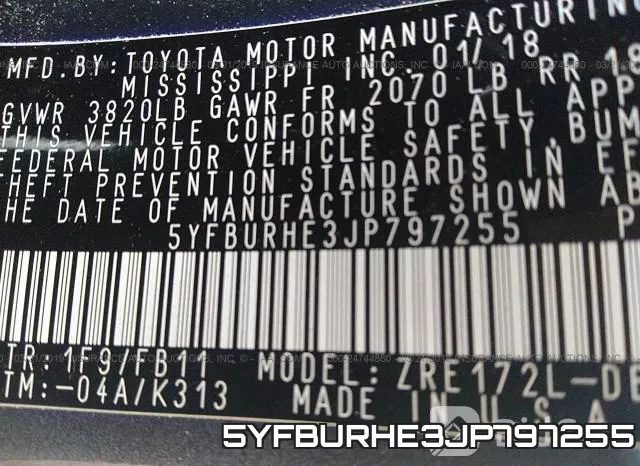5YFBURHE3JP797255 фото 10