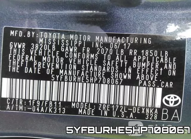 5YFBURHE5HP708067 фото 10