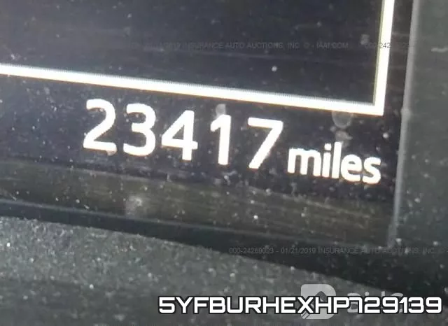 5YFBURHEXHP729139 фото 8
