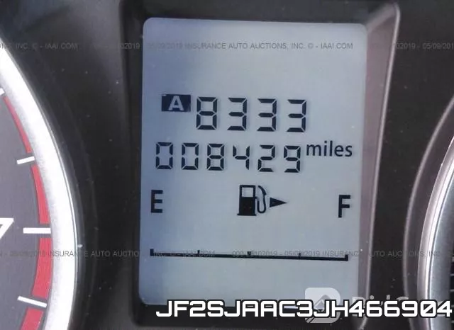 JF2SJAAC3JH466904 фото 8