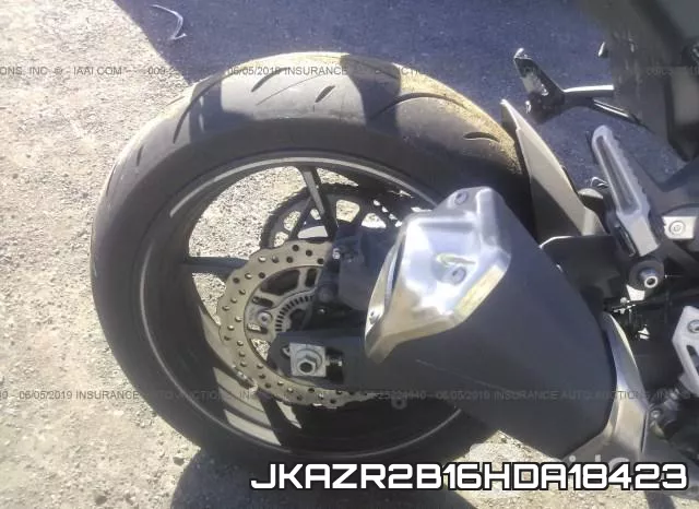 JKAZR2B16HDA18423 фото 7