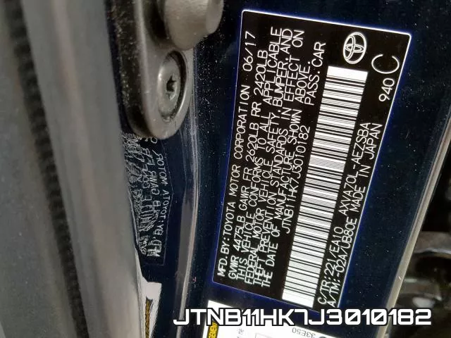 JTNB11HK7J3010182 фото 2