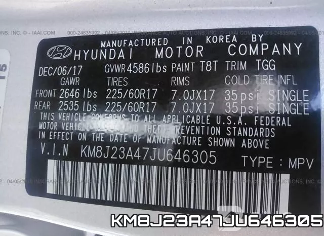 KM8J23A47JU646305 фото 10