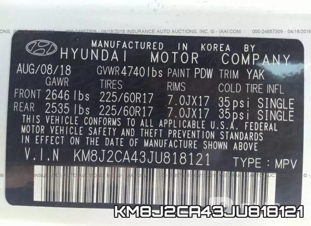 KM8J2CA43JU818121 фото 10