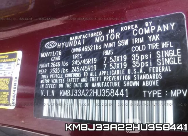 KM8J33A22HU358441 фото 10