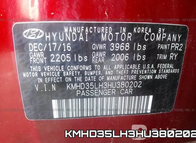 KMHD35LH3HU380202 фото 10
