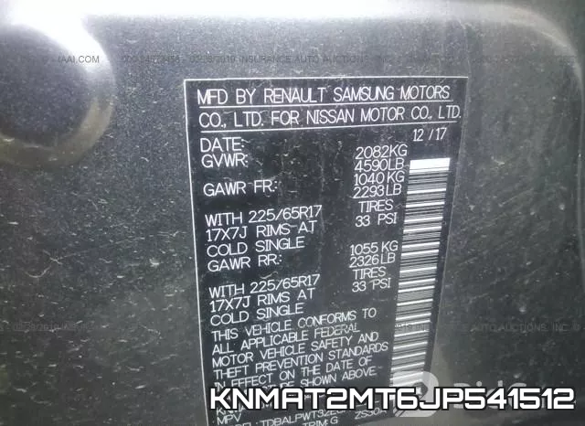 KNMAT2MT6JP541512 фото 10