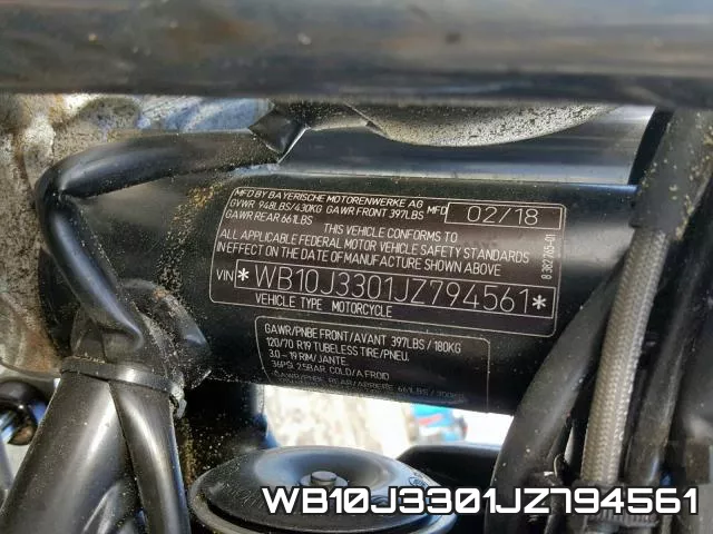 WB10J3301JZ794561 фото 2