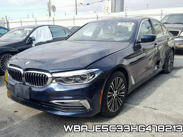 WBAJE5C33HG478213 фото 3