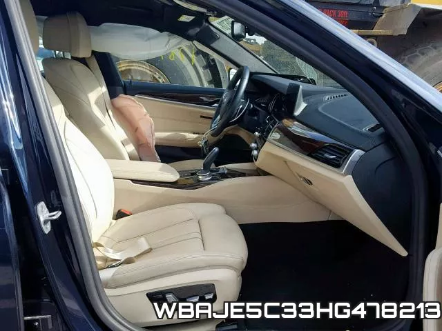 WBAJE5C33HG478213 фото 6