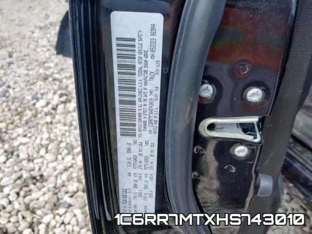 1C6RR7MTXHS743010 фото 2