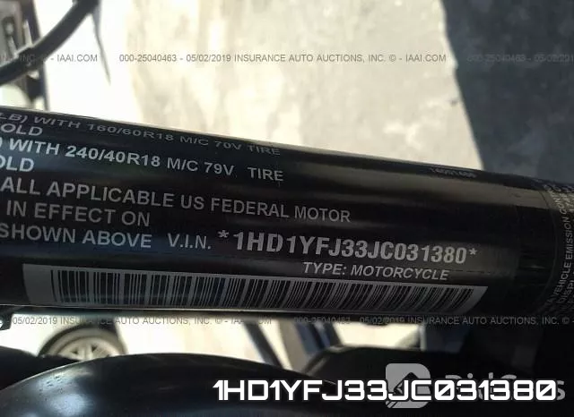 1HD1YFJ33JC031380 фото 2