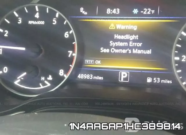 1N4AA6AP1HC389814 фото 8