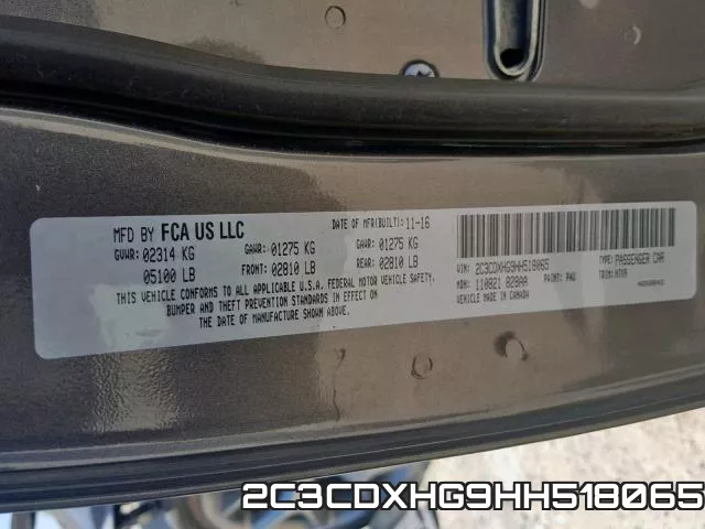 2C3CDXHG9HH518065 фото 2