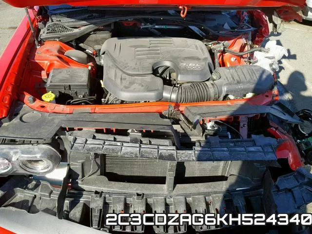 2C3CDZAG6KH524340 фото 8