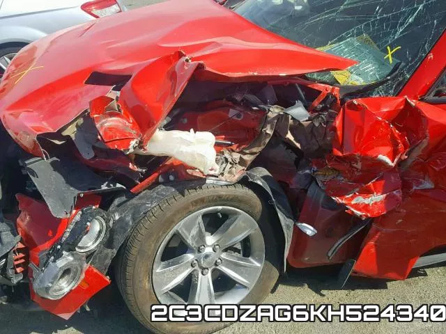2C3CDZAG6KH524340 фото 10