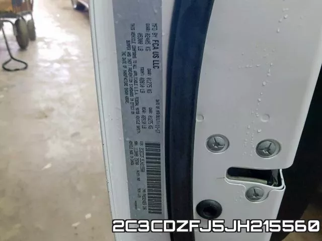 2C3CDZFJ5JH215560 фото 2