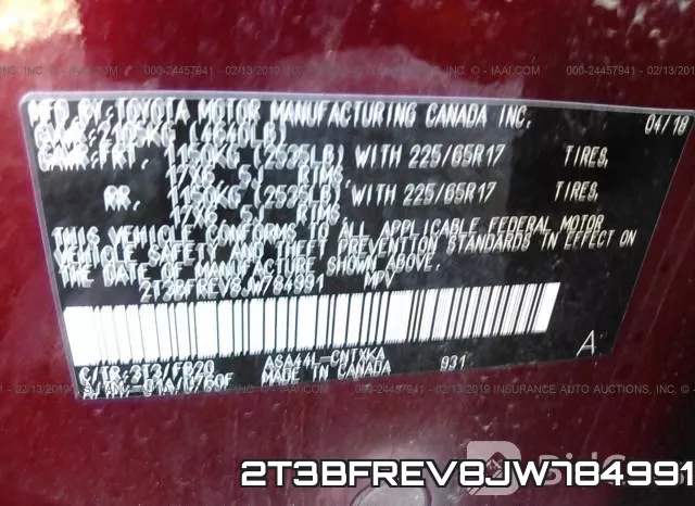 2T3BFREV8JW784991 фото 10