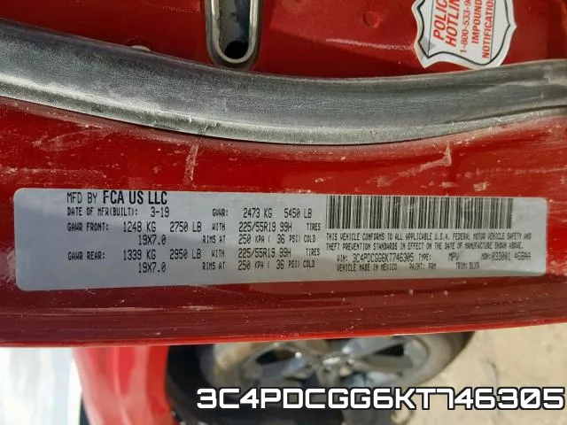 3C4PDCGG6KT746305 фото 2