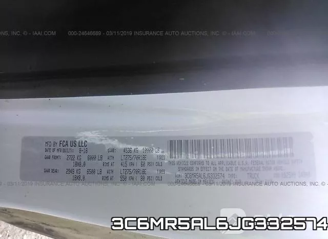 3C6MR5AL6JG332574 фото 10