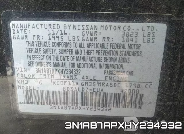 3N1AB7APXHY234332 фото 10