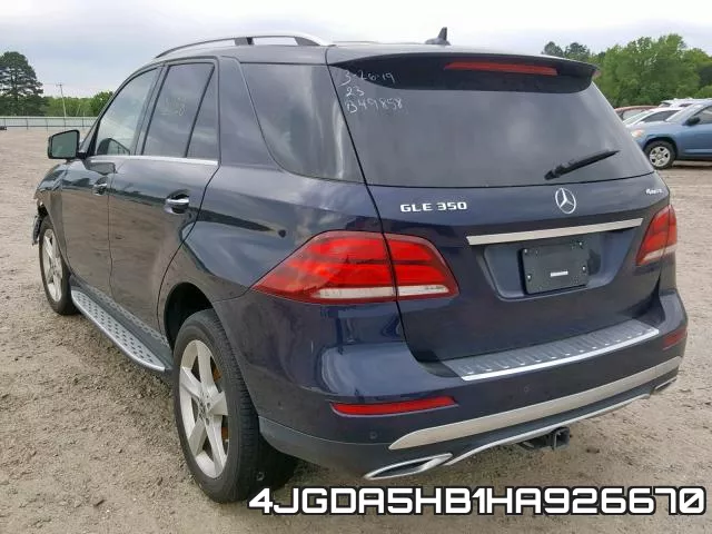 4JGDA5HB1HA926670 фото 4
