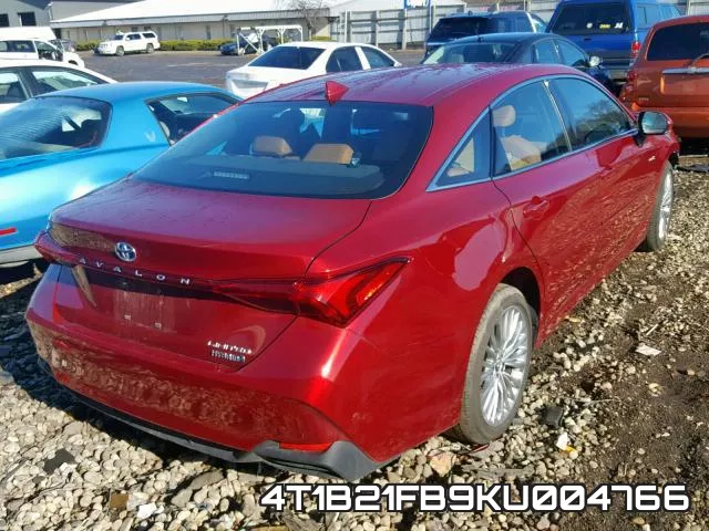4T1B21FB9KU004766 фото 4