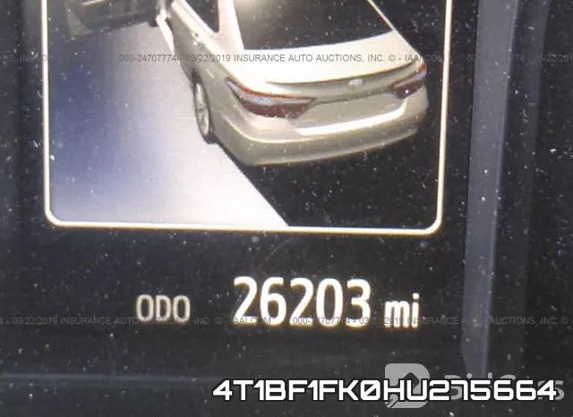 4T1BF1FK0HU275664 фото 8