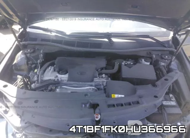 4T1BF1FK0HU366966 фото 2