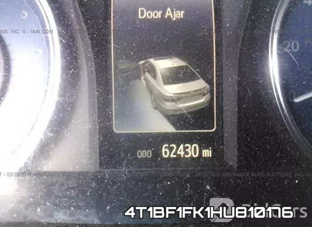 4T1BF1FK1HU810176 фото 8