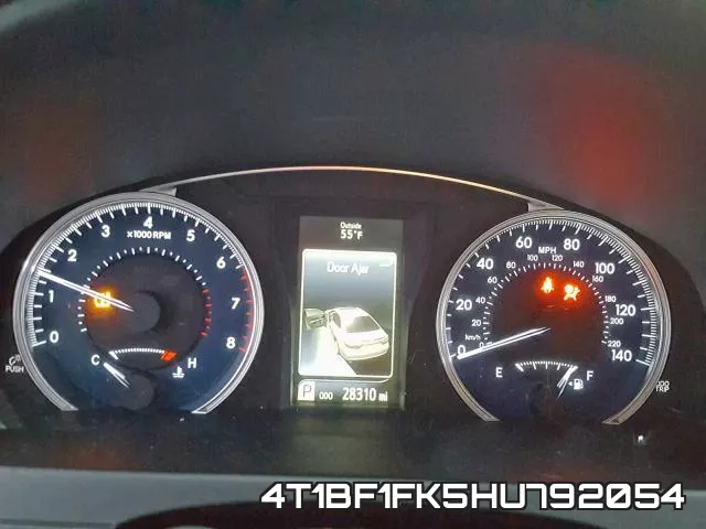 4T1BF1FK5HU792054 фото 9