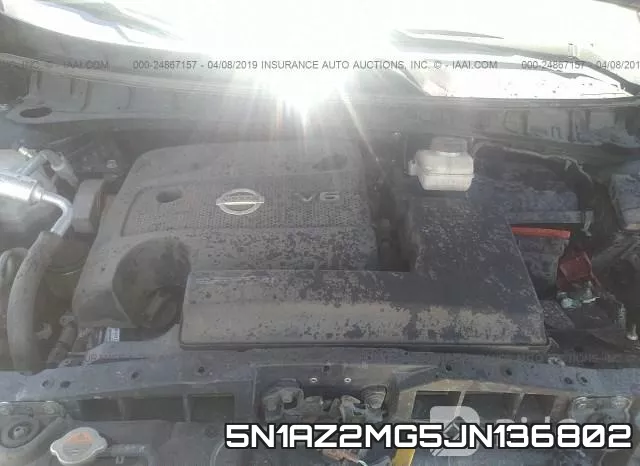 5N1AZ2MG5JN136802 фото 2