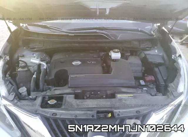 5N1AZ2MH7JN102644 фото 2