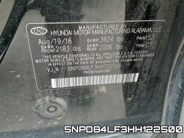 5NPD84LF3HH122500 фото 2