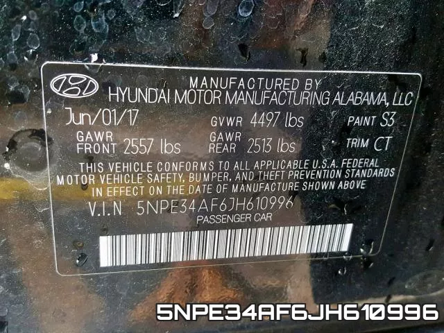 5NPE34AF6JH610996 фото 2
