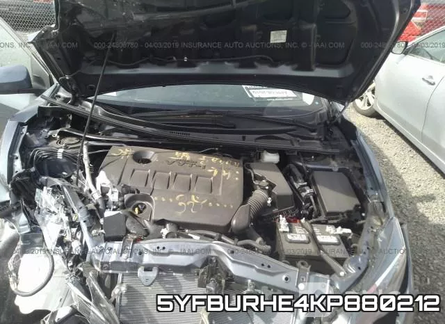 5YFBURHE4KP880212 фото 2